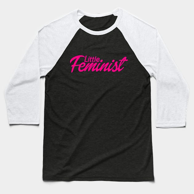 Little Feminist Baseball T-Shirt by midwifesmarket